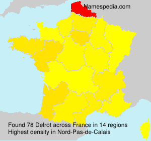 Surname Delrot in France Surname Delrot in France