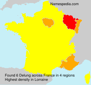 Surname Delung in France Surname Delung in France