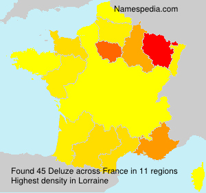Surname Deluze in France Surname Deluze in France