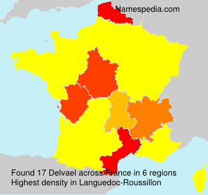 Surname Delvael in France Surname Delvael in France