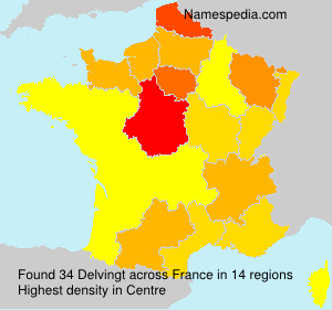 Surname Delvingt in France Surname Delvingt in France