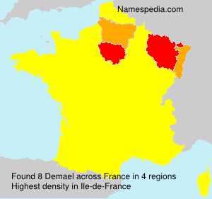 Surname Demael in France Surname Demael in France