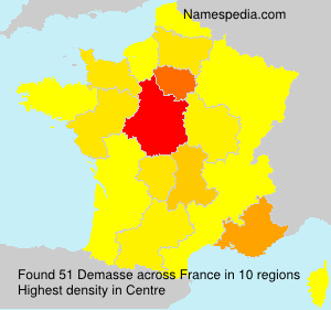 Surname Demasse in France Surname Demasse in France