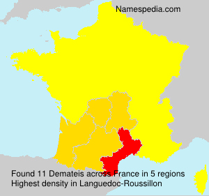 Surname Demateis in France Surname Demateis in France