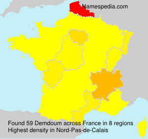 Surname Demdoum in France Surname Demdoum in France