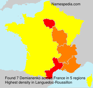 Surname Demianenko in France Surname Demianenko in France