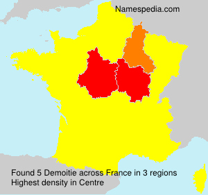 Surname Demoitie in France Surname Demoitie in France