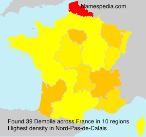 Surname Demolle in France Surname Demolle in France