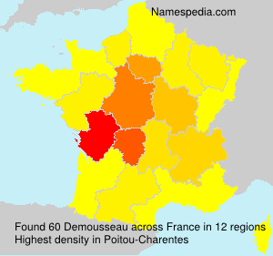 Surname Demousseau in France Surname Demousseau in France