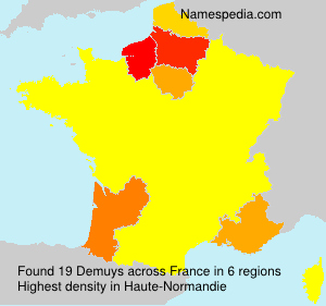 Surname Demuys in France Surname Demuys in France