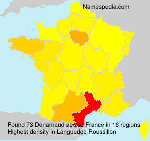 Surname Denarnaud in France Surname Denarnaud in France
