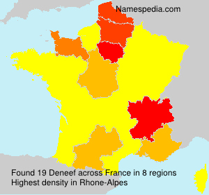 Surname Deneef in France Surname Deneef in France