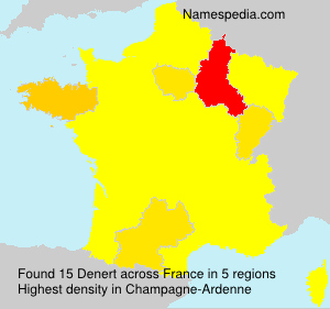 Surname Denert in France Surname Denert in France