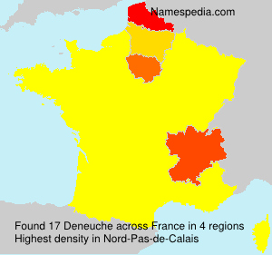 Surname Deneuche in France Surname Deneuche in France