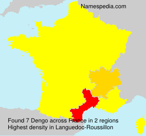 Surname Dengo in France Surname Dengo in France