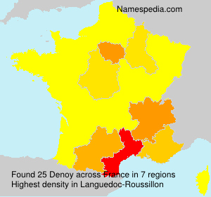 Surname Denoy in France Surname Denoy in France