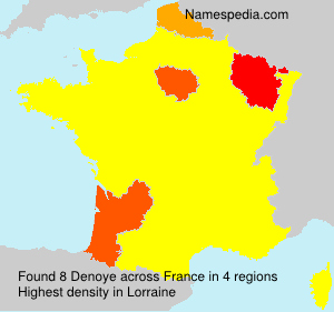 Surname Denoye in France Surname Denoye in France