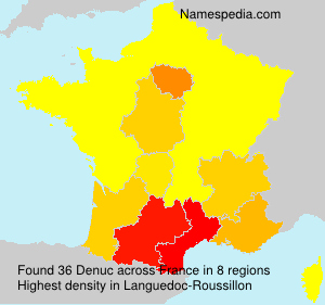 Surname Denuc in France Surname Denuc in France