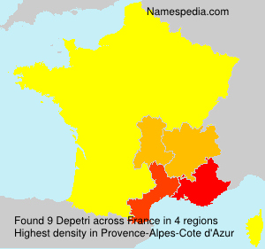 Surname Depetri in France Surname Depetri in France