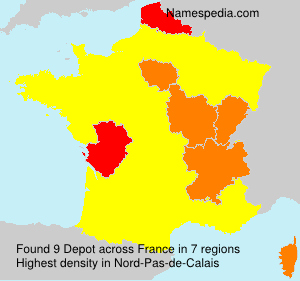 Surname Depot in France Surname Depot in France