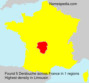 Surname Derdouche in France Surname Derdouche in France