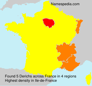 Surname Derichs in France Surname Derichs in France