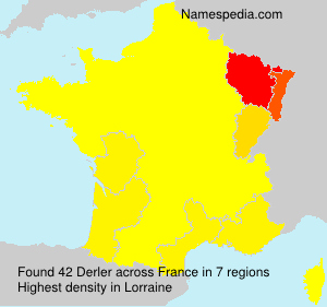 Surname Derler in France Surname Derler in France