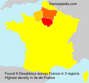 Surname Desabliaux in France Surname Desabliaux in France
