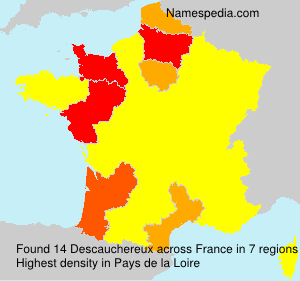 Surname Descauchereux in France Surname Descauchereux in France