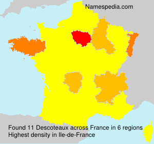 Surname Descoteaux in France Surname Descoteaux in France