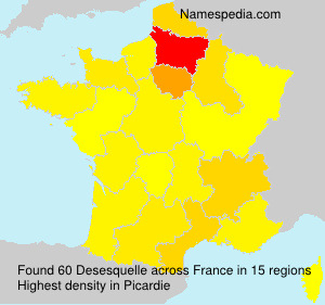 Surname Desesquelle in France Surname Desesquelle in France