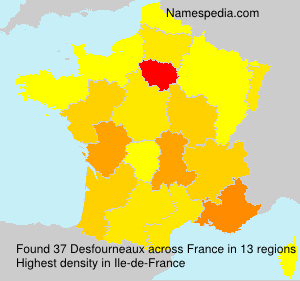 Surname Desfourneaux in France Surname Desfourneaux in France