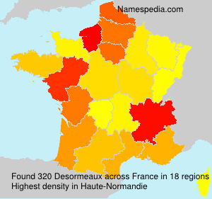 Surname Desormeaux in France Surname Desormeaux in France