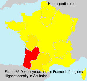 Surname Desqueyroux in France Surname Desqueyroux in France