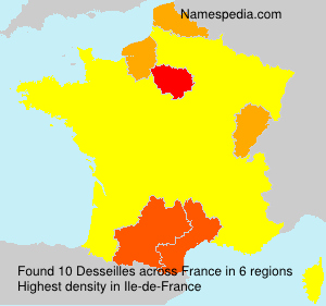 Surname Desseilles in France Surname Desseilles in France