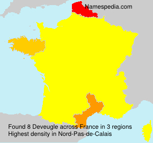 Surname Deveugle in France Surname Deveugle in France