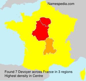 Surname Devoyer in France Surname Devoyer in France