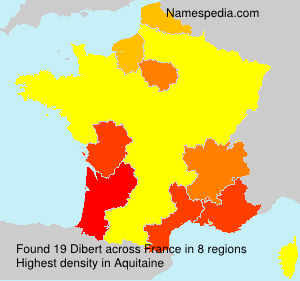 Surname Dibert in France Surname Dibert in France