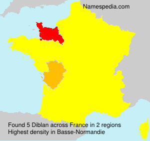 Surname Diblan in France Surname Diblan in France