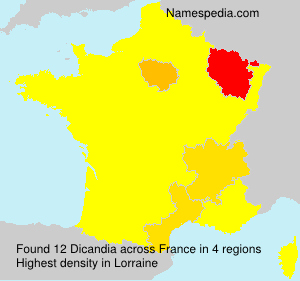 Surname Dicandia in France Surname Dicandia in France