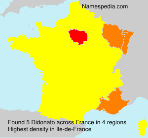Surname Didonato in France Surname Didonato in France