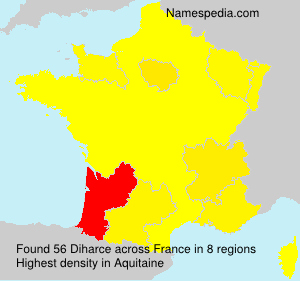 Surname Diharce in France Surname Diharce in France
