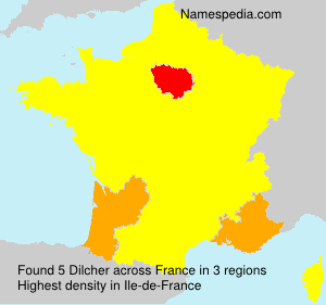 Surname Dilcher in France Surname Dilcher in France