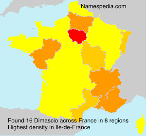 Surname Dimascio in France Surname Dimascio in France