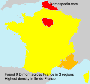 Surname Dimont in France Surname Dimont in France