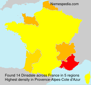 Surname Dinsdale in France Surname Dinsdale in France