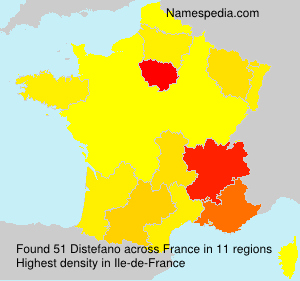 Surname Distefano in France Surname Distefano in France