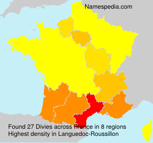 Surname Divies in France Surname Divies in France