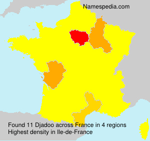 Surname Djadoo in France Surname Djadoo in France