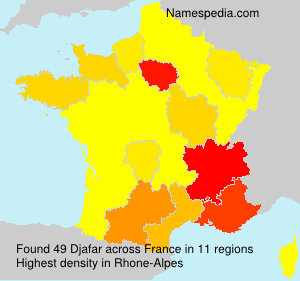 Surname Djafar in France